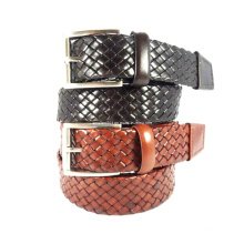 Ceinture en cuir tressée pour homme (EU2431-35)